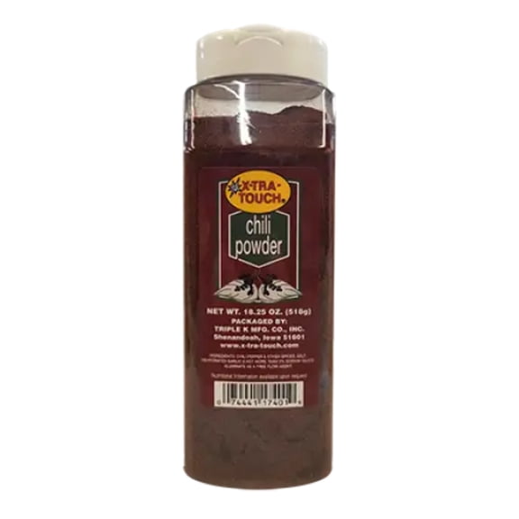 X-TRA TOUCH Chili Powder, 18.25 oz. (17401)