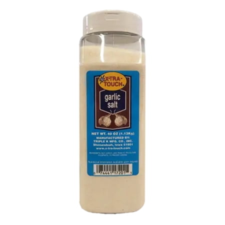 X-TRA TOUCH Garlic Salt, 40 oz. (17201)