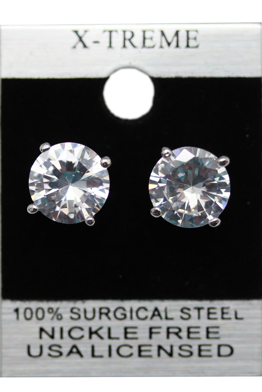 Faux diamond shop earrings
