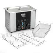 X-Tronic 2200-XTS 2L Commercial Ultrasonic Cleaner w/ Time/Temp Displays, Sweep & Degas, Full Stainless Steel