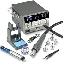 X-Tronic 4020-PRO-X 1000 W Hot Air Rework Station, Patented Quick Change Nozzle Holder, 4 Temp Presets & More