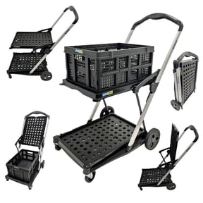 Adjustable Height Utility Cart