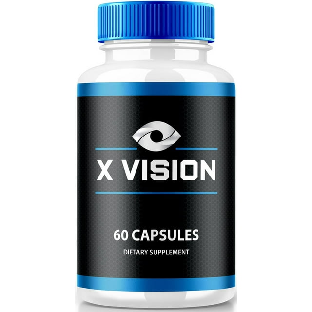 X Vision Capsules Official Formula Tablets For Overall Eye Health