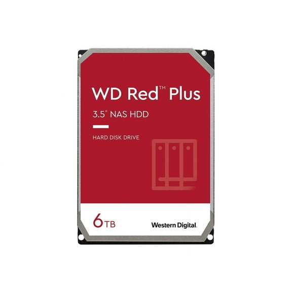 X WD Red 6TB NAS Hard Disk Drive - 5400 RPM Class SATA 6Gb/s 64MB Cache 3.5 Inch - WD60EFRX