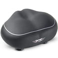 thumbnail image 1 of X WING Evoride Noseless Bike Seat for Men & Women - Extra Thick Bike Seat Cushion - Bicycle Seat Fits City, Electric, Stationary, & Peloton Bikes - Bike Saddle Eliminates Numbness & Ensures Stability, 1 of 6