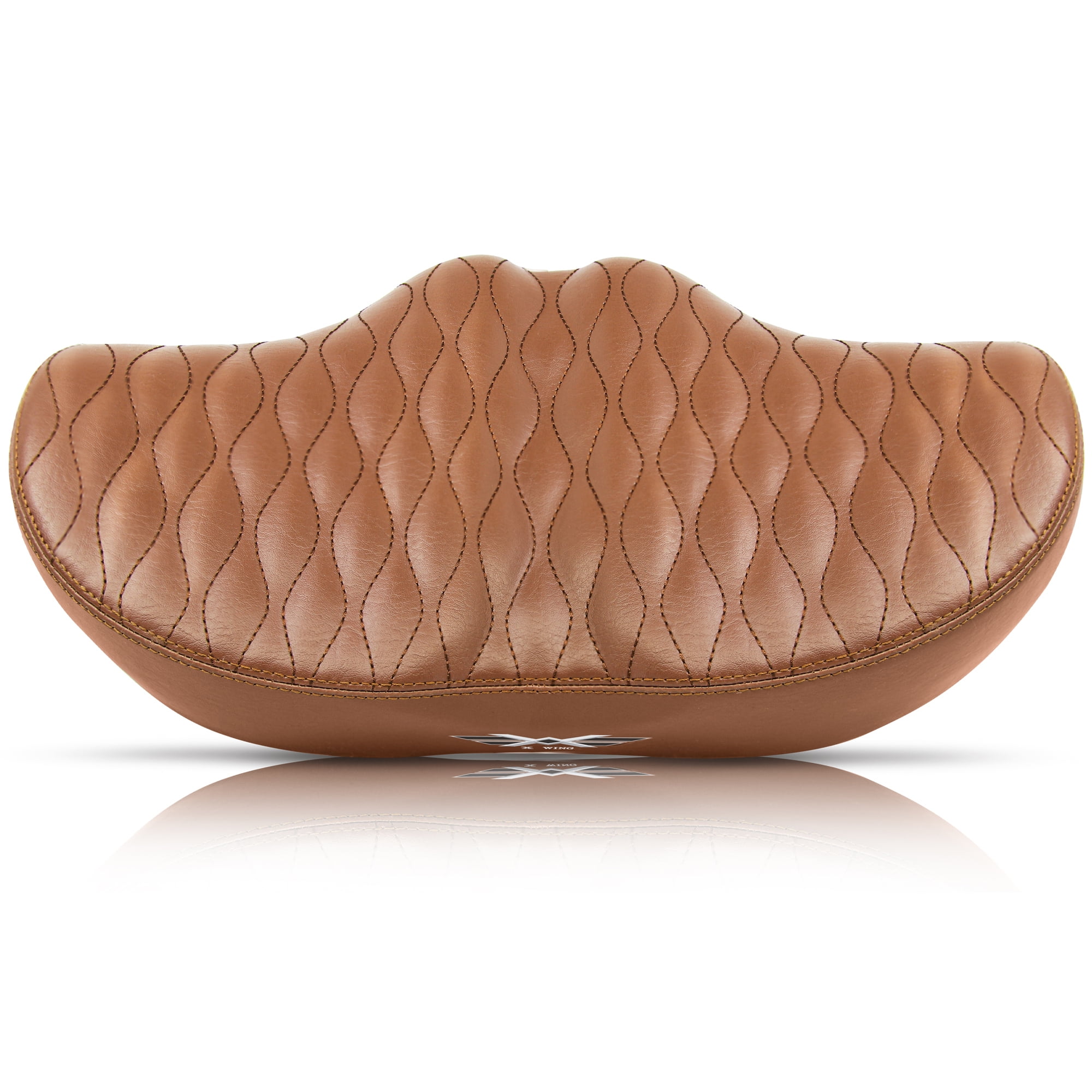 X Wing New-Age Noseless Bike Seat Cushion for Men & Women - Extra Padding & Wide - Suitable for City, Electric, Stationary Bikes - Compatible with Peloton Bikes – Wide Winged Bike Seat with Cushion