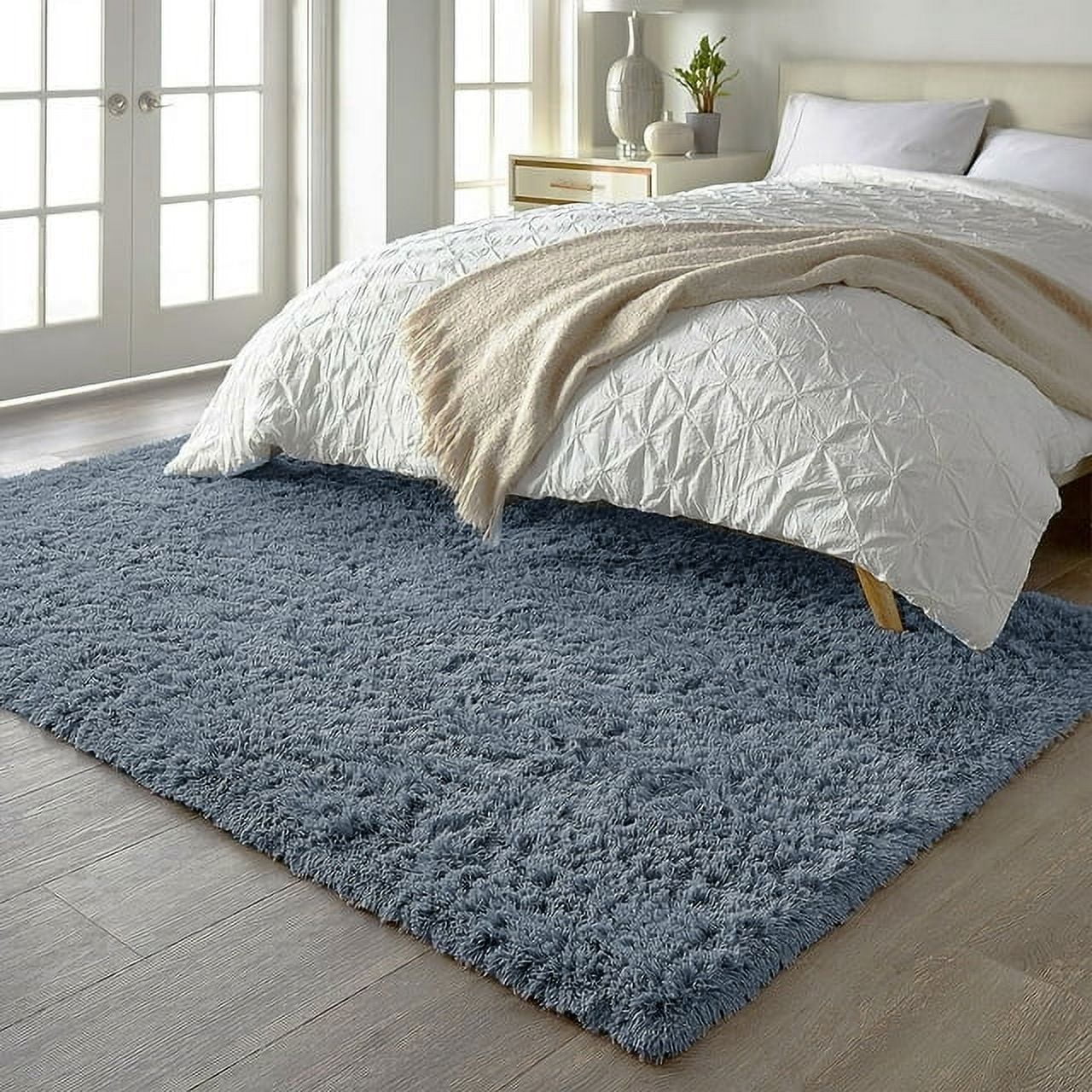 X XBEN 3x5 Rug, Bedside Preppy Dorm Area Rug, College Essentials Non
