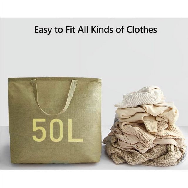 X XBEN 50L Dirty Laundry Hamper, Freestanding Clothes Hamper