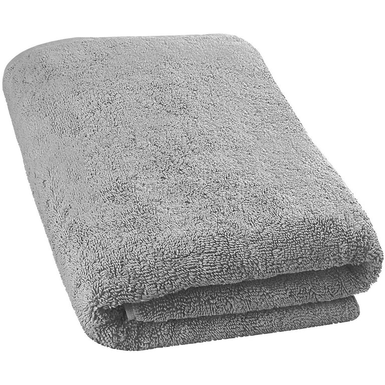 Extra Large Oversized Bath Towels 100% Cotton Turkish Bath Sheet 35x80 Gray
