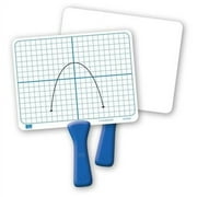 X-Y Coordinate Grid Dry-Erase Paddles - Set Of 5