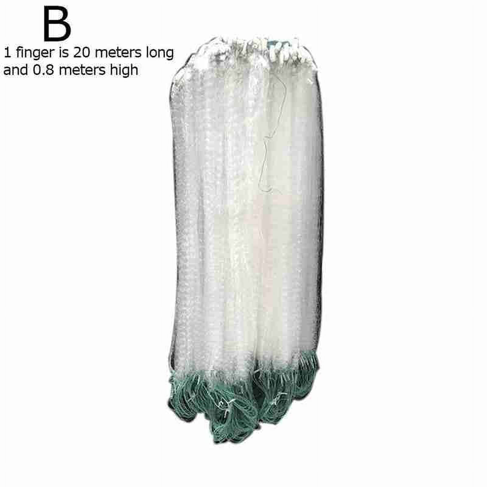 Fishing Net Single Mesh Nylon Durable Float Trap Monofilament Gill Net  Fishing Accessories For I4M4 