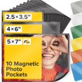 thumbnail image 1 of X-bet MAGNET Picture Frames Refrigerator Magnets (10 Count), 1 of 6