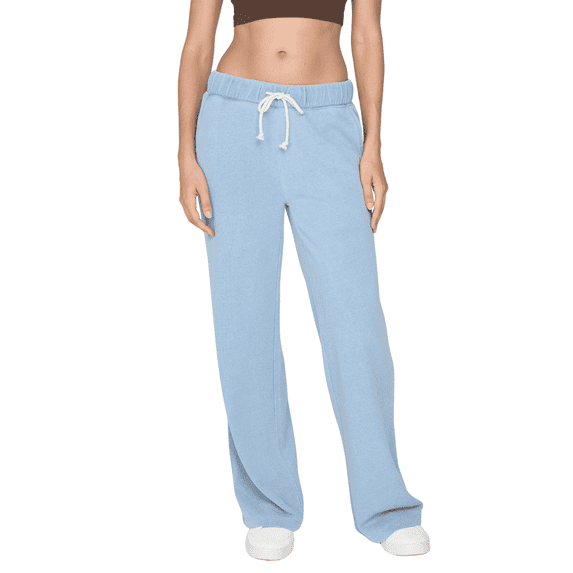 X by Gottex Denim Wide-Leg Athleisure Pants