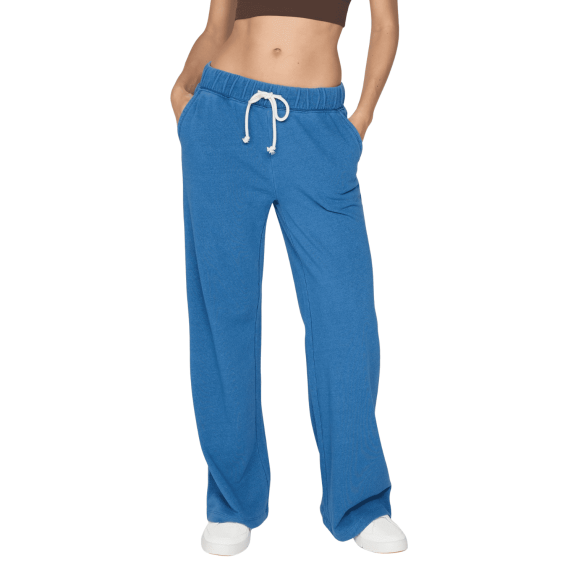 X by Gottex Denim Wide-Leg Athleisure Pants