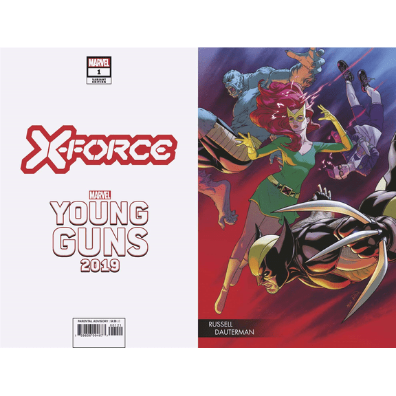 X-force #1 Dauterman Young Guns Var Dx (Dauterman Young Guns Var Dx) Marvel Comics Comic Book