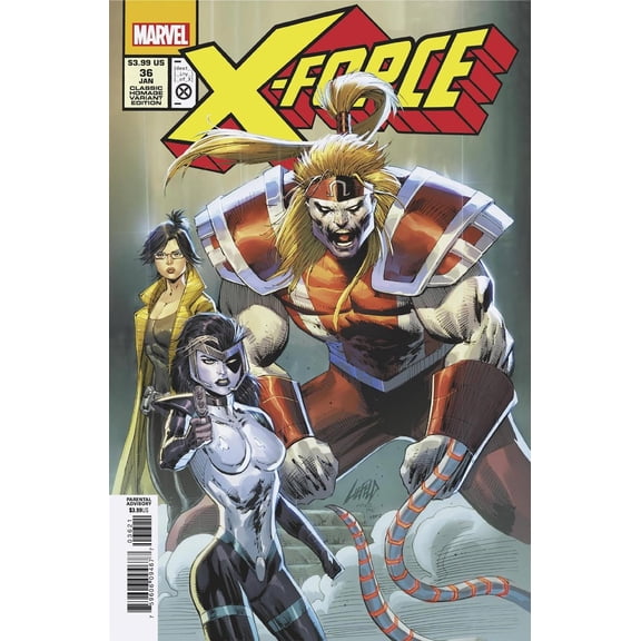 X-force #36 Liefeld Classic Homage Var (Liefeld Classic Homage Var) Marvel Prh Comic Book 2023