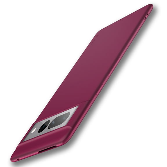 X-level Google Pixel 7 Pro Case Ultra-Thin Slim Fit [Guardian Series] Phone Cases Soft Flexible TPU Matte Finish Coating Light Protective Back Cover for Pixel 7 Pro - Winered