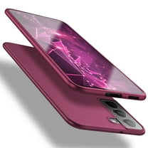 X-level Samsung Galaxy S22 Plus Case Ultra-Thin Slim Fit [Guardian Series] Phone Cases Soft Flexible TPU Matte Finish Coating Light Protective Back Cover for Samsung S22 Plus - Winered