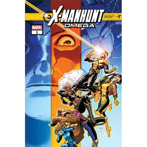 X-manhunt Omega #1  Marvel Prh Comic Book 2025