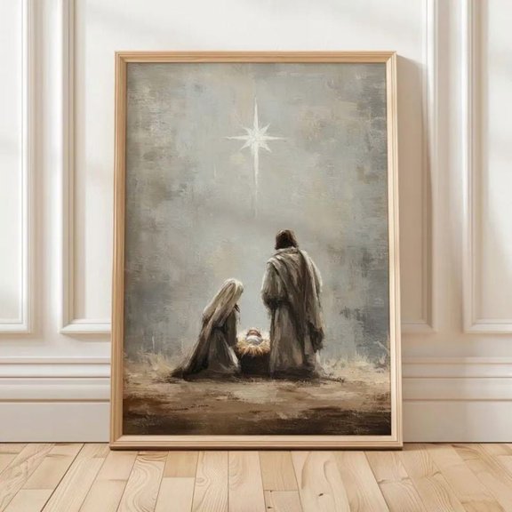 X.mas Nativity Poster Size 24''x36'' Goldengate