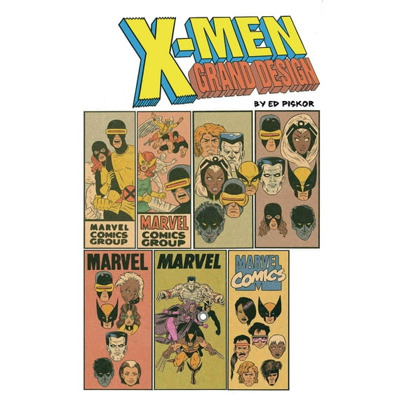 X-men Grand Design #1 (Piskor Corner Box Var) Marvel Comics Comic Book