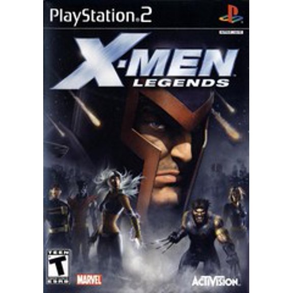 Pre-Owned X-Men Legends by Activision for PlayStation 2, Action Role-Playing Video Game, 4 Offline Players, Parental Controls
