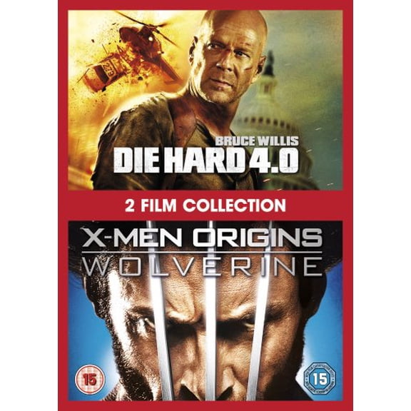 X-men Origins: Wolverine / Die Hard 4.0 [DVD]