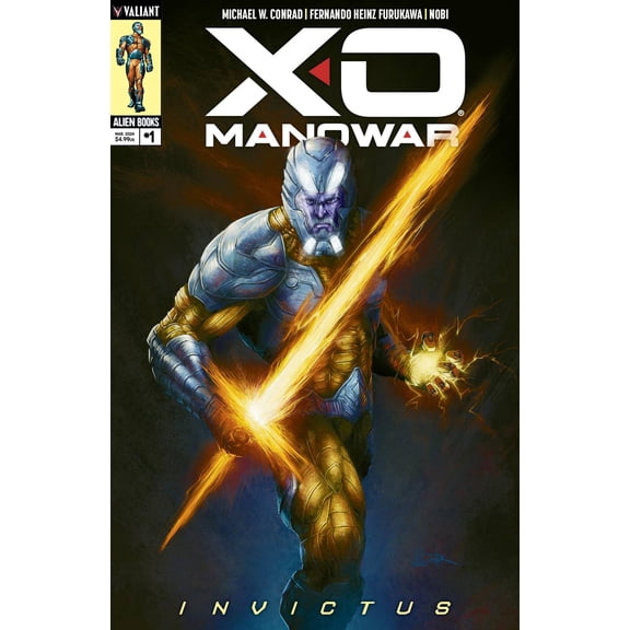 X-o Manowar Invictus #1 (of 4) Cvr B Willsmer Valiant Comic Book