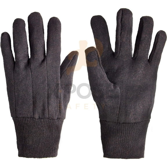 X-pose Safety Protective Work Gloves - 12 Pack 9 Oz Fleece - Men's Large - Brown