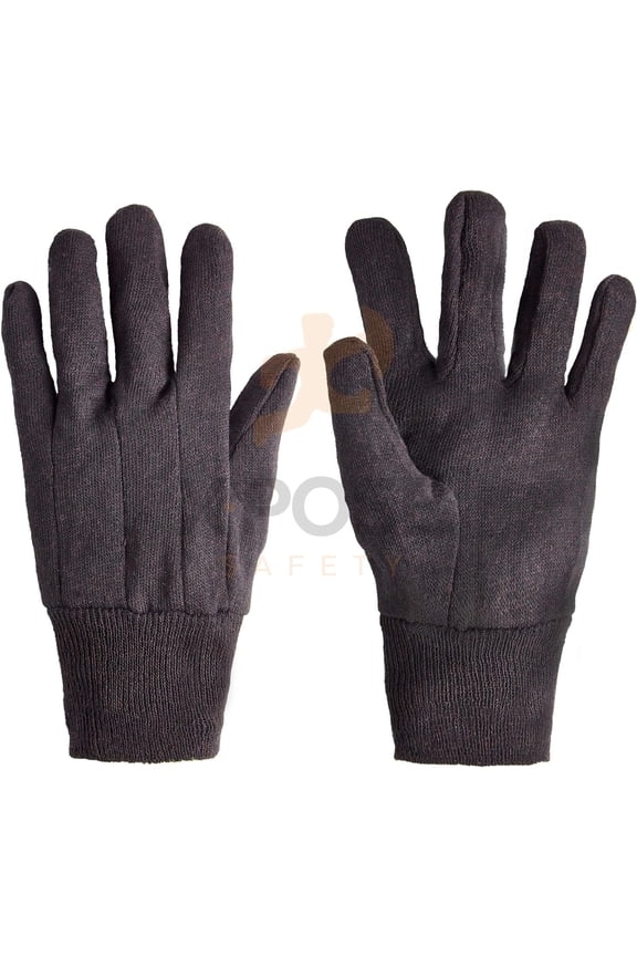 X-pose Safety Protective Work Gloves - 12 Pack 9 Oz Fleece - Men's Large - Brown