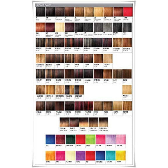 X-pression Ultra Braid Pack of 6#2