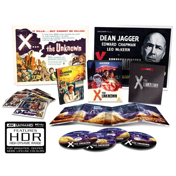 X the Unknown (4K Ultra HD) John Harvey Michael Ripper Peter Hammond Jameson Clark Dean Jagger