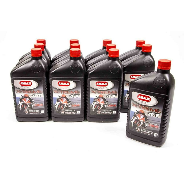 Amalie X-treme 4T SG Motorcycle Oil 10W40 Amalie X-treme 4T SG Motorcycle Oil 10W40