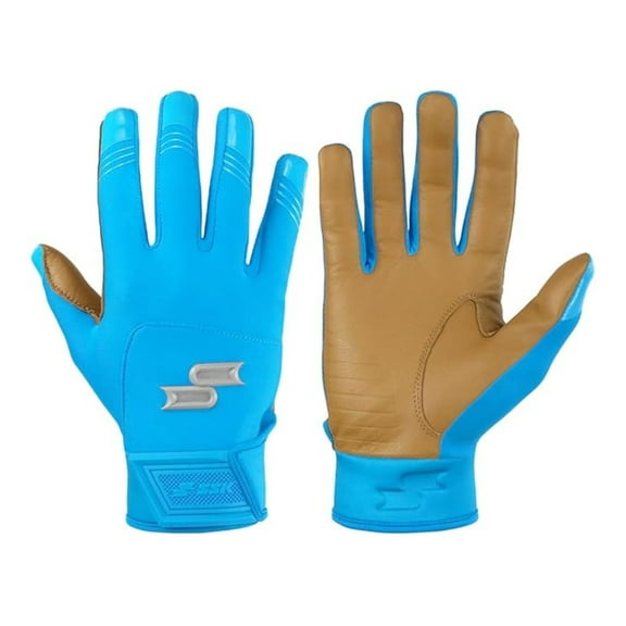 X1 Color Rush Adult Baseball Batting Gloves - Durable Cabretta Leather Palm - 11 Colorways