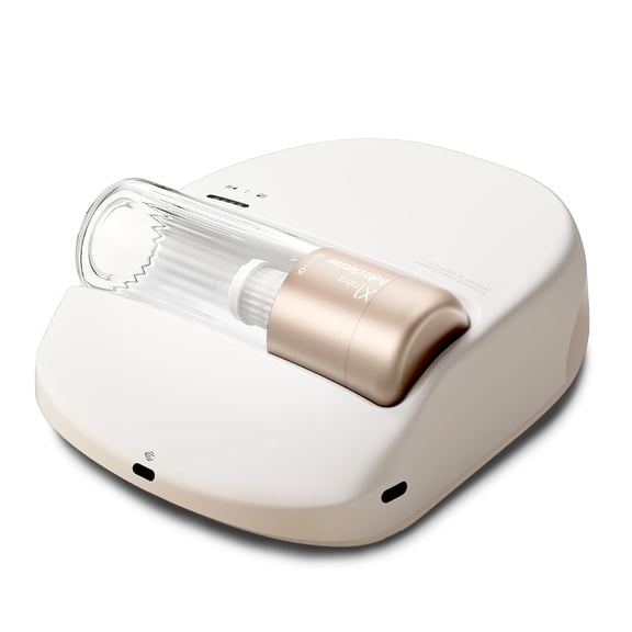 X1 Robot Bed Vacuum, Automatic Mattress Vacuum Cleaner with Intelligent Path Planning, UV-C Light, HEPA Filter, One-Click 100% Dust & Pet Hair Removal for Bed, Mattress, Sofa, Carpet