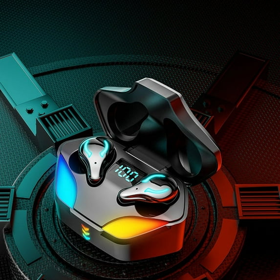 X1 Tws Bluetooth 5.0 Earphone Wireless Headphone Stereo Min Headset Sport Earbuds Microphone With Charging Box For Smart Phone - Earphones & Headphones