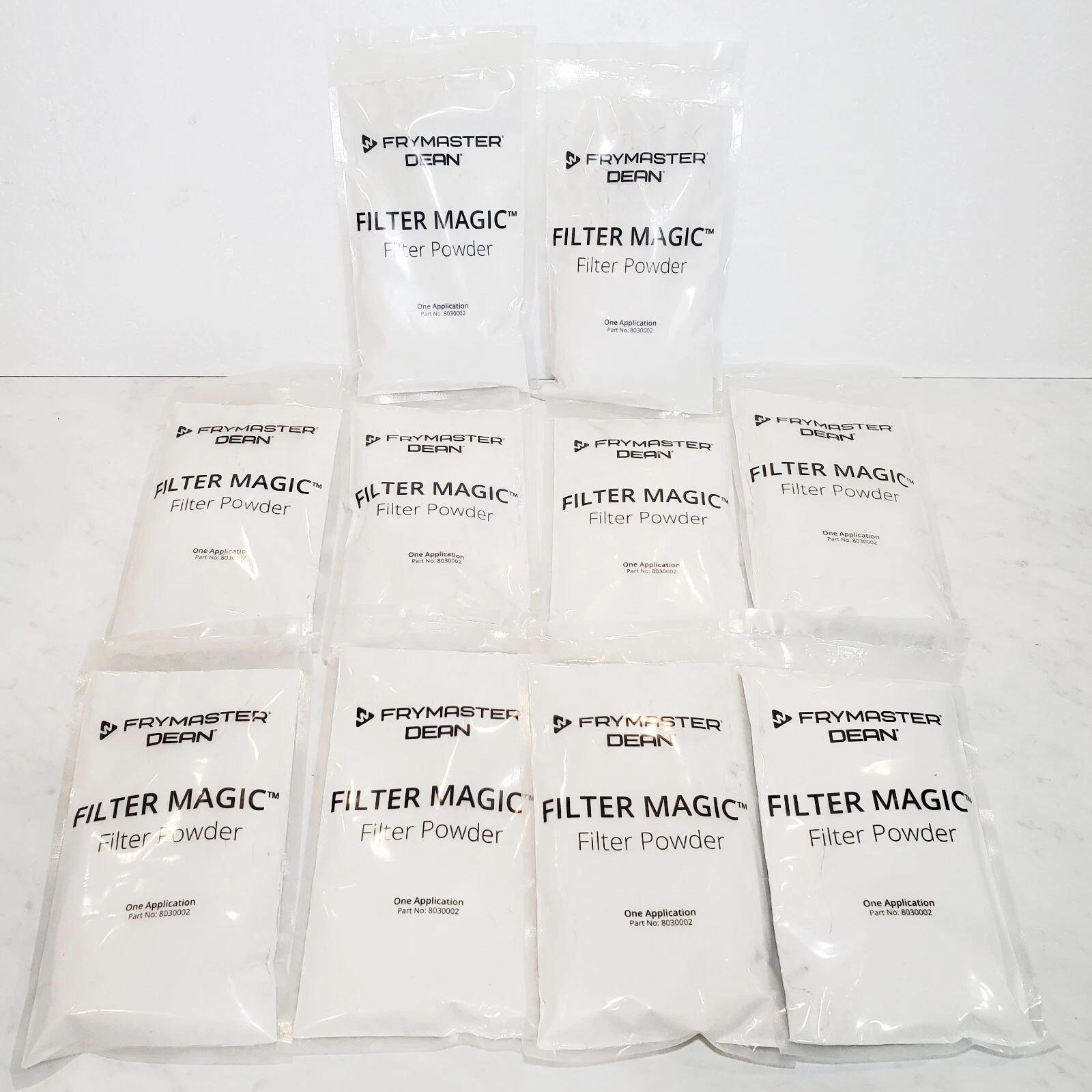 X10 Pack Frymaster Dean Filter Magic Fryer Oil Filter Powder - Walmart.com