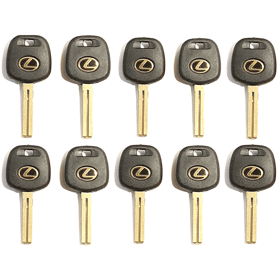 X10 TOY50 Transponder Chip Key For Lexus 4D68 VLS