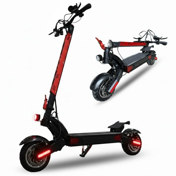 X100 Adult Electric Scooter, 45 mph Max Speed, 50 Miles Range, 5600W Dual Motor, Foldable & 300 lbs Max Load