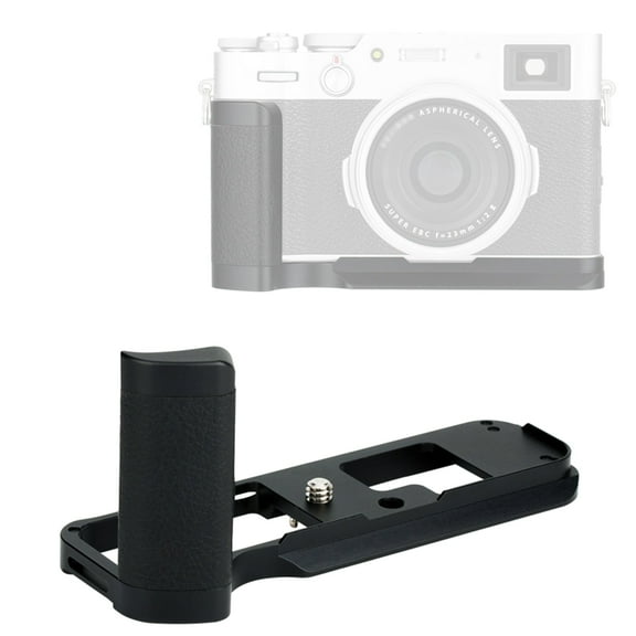 X100V Hand Grip, X00F grip, JJC Metal Vertical Aviation Grade Aluminum Alloy Hand Grip Holder, Arca Swiss Quick Release, Compatible with Fujifilm Fuji X100V X100F
