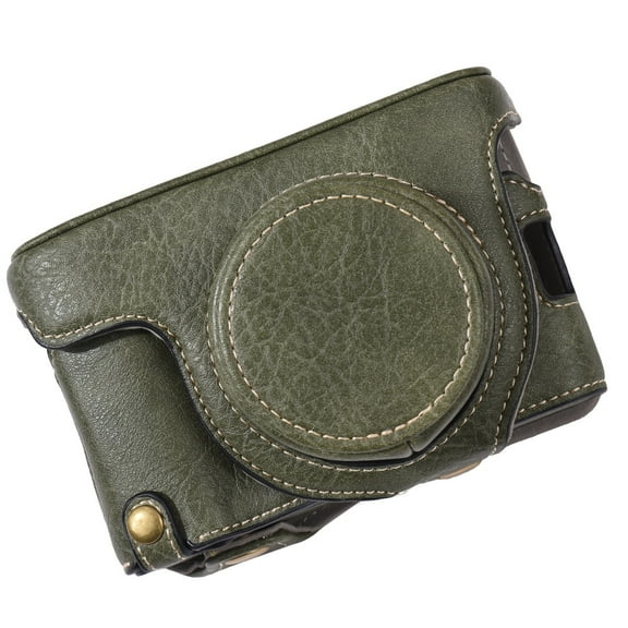 X100v Portable Camera Case Synthetic Leather Camera Carry Bag With Shoulder Strap Replacement For X100V/ X100F Camera