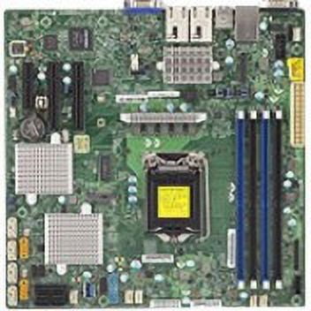 Supermicro X11SSH-CTF Server Motherboard, Intel Chipset, Socket H4 LGA-1151, Micro ATX