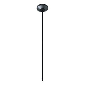X12-BK-WAC Lighting-Accessory-Extension Rod for Low Voltage Track Head-18 Inches High-Black Finish