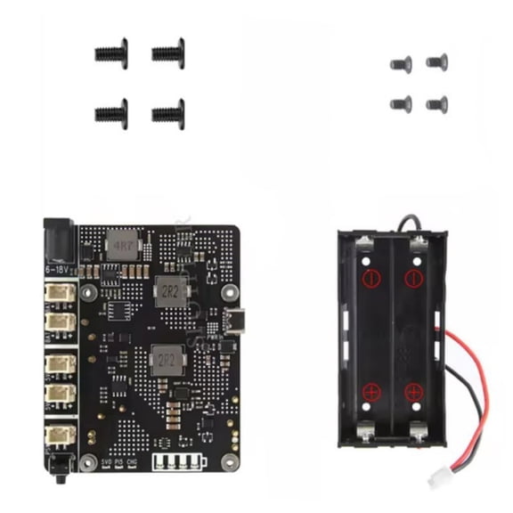 X1203 UPS Backup Power Supply Expansion Module UPS Power Manager for RPi 5 With Monitoring