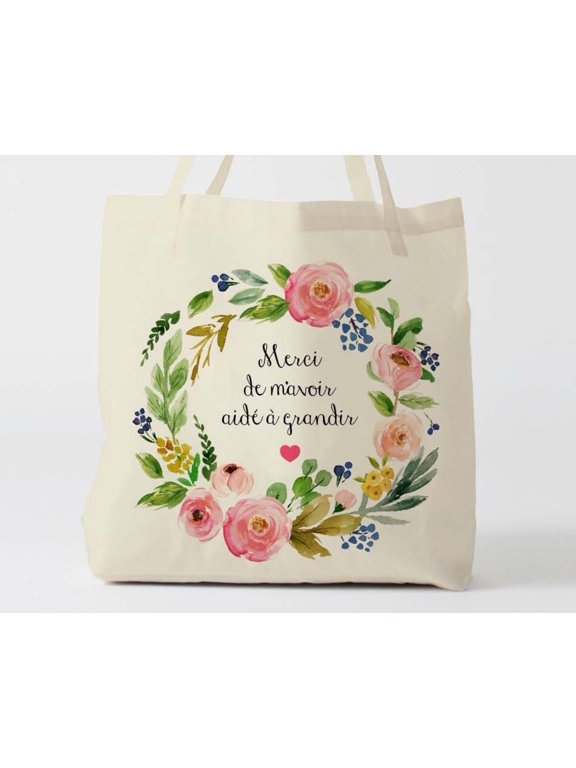 X1345Y Super Teacher Tote Bag Canvas Tote Bag Cotton Bag Super Teacher Bag Teacher Gift Ba