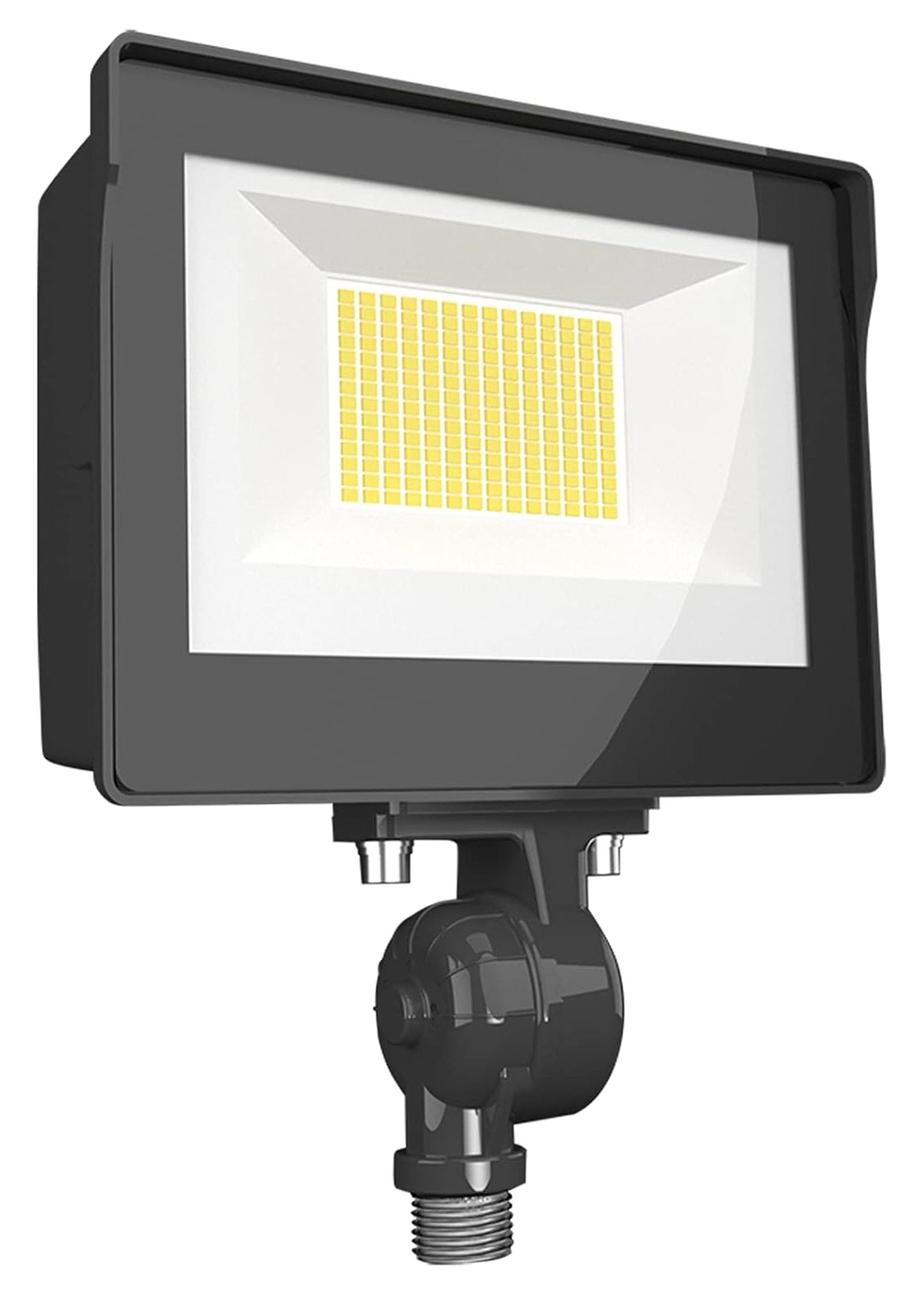 X17 XFU 3-Way Adjustable Dusk to LED Flood Light, 3000K/4000K/5000K Selectable, 15W/25W/35W Adjustable, 0-10V Dim to 10%, 120-277 Volt, 1/2 inches Knuckle Mount, X17XFU35