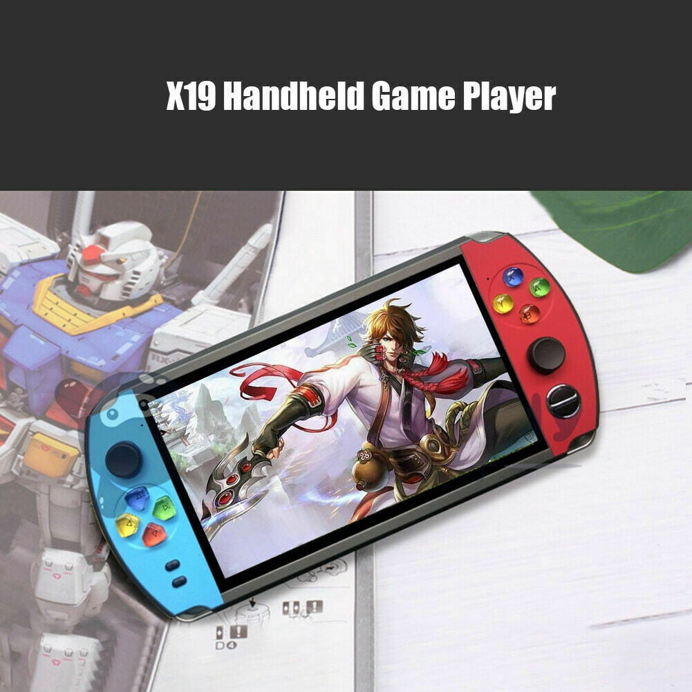 X19 Max Portable Game Console 5 Inch Screen 8gb 32gb Two Gamepads Support  Two Players Games For Sega Md Neogeo Mame Sfc Games - Handheld Game Players  - AliExpress