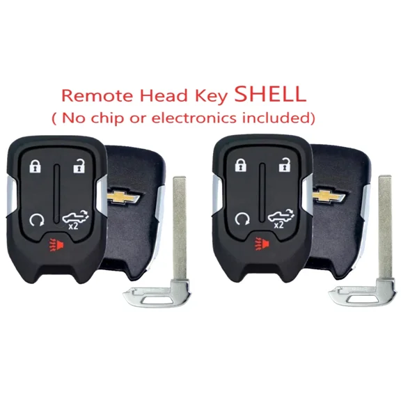 X2 NEW Smart Remote Key SHELL For Chevrolet Silverado 2019-2020 13529632 HYQ1EA