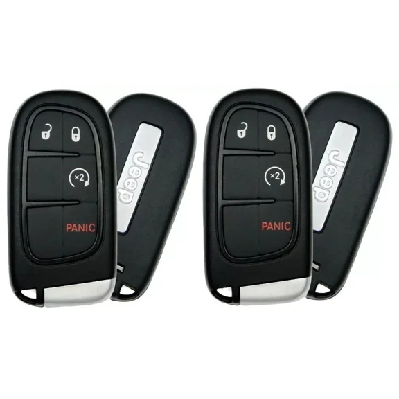 X2 New Smart Key Prox Remote Fob for Jeep Cherokee 2014 - 2021 5-Button Gq4-54t