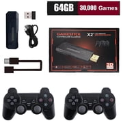 X2 Plus 64G 30000 Game GD10 Pro 4K Game Stick 3D HD Retro Video Game Console Wireless Controller TV 50 Emulator For PS1/N64/DC-S